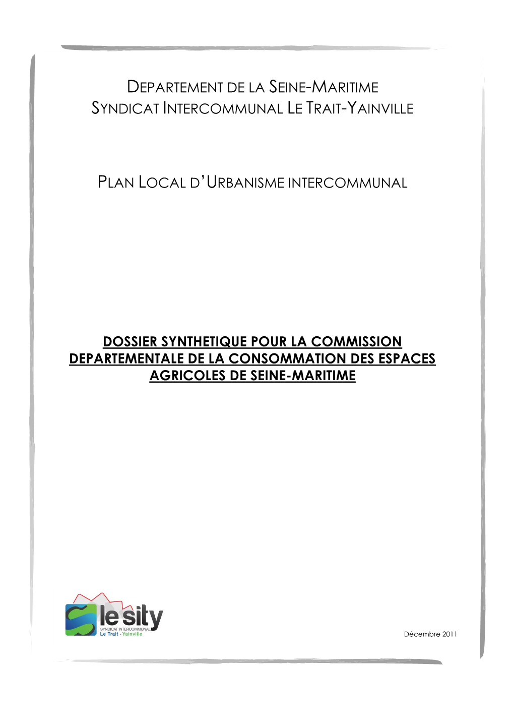 Les Communes Et Leurs Principales Caractéristiques