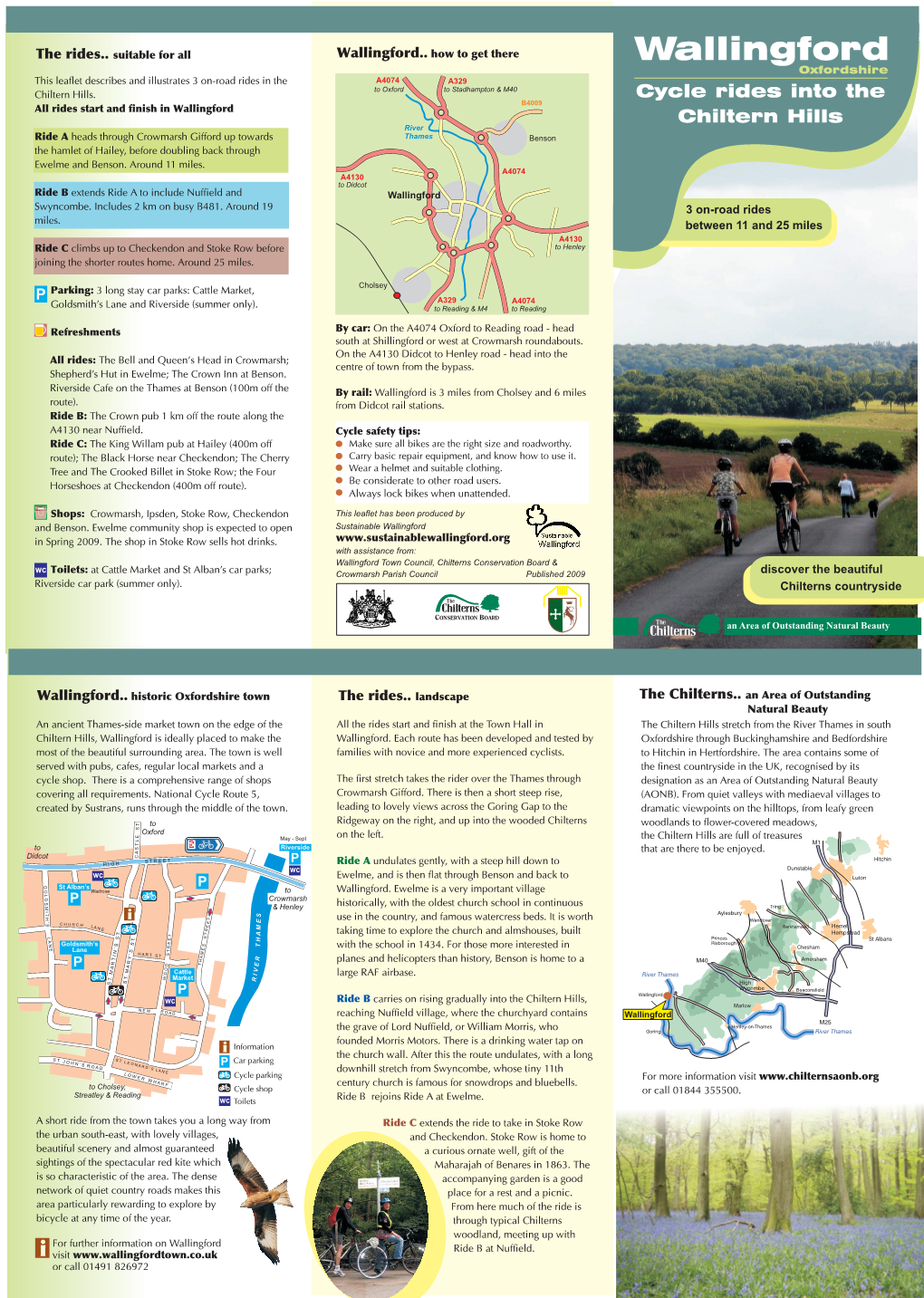 Wallingford Cycle Rides Into the Chiltern Hills