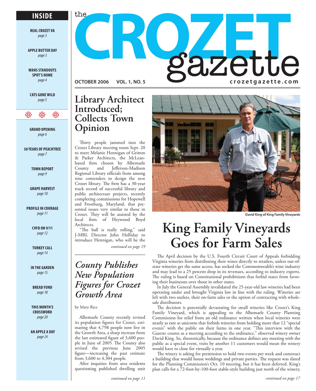 Crozet Gazette 10-06.Indd