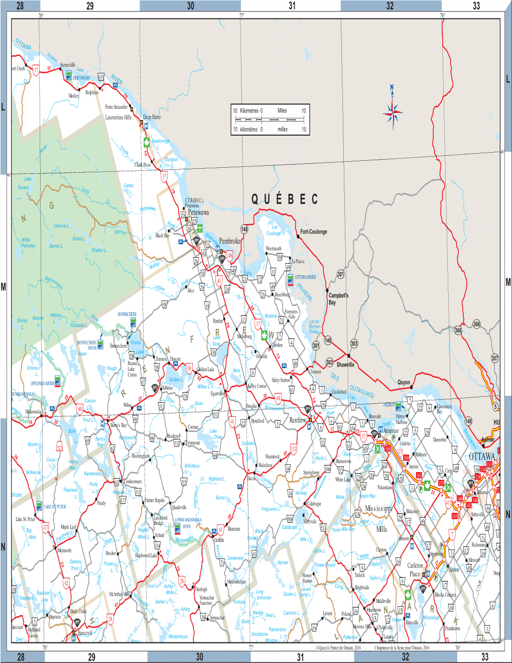 Official Road Map of Ontario