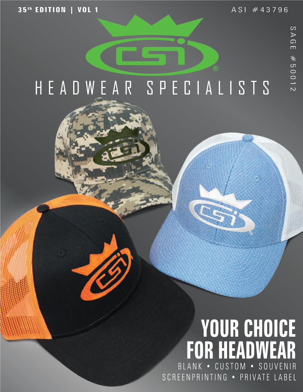 Your Choice for Headwear