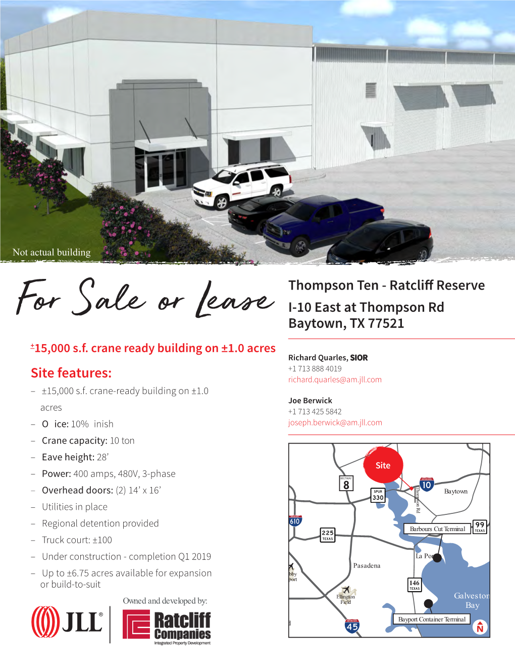 For Sale Or Lease Baytown, TX 77521