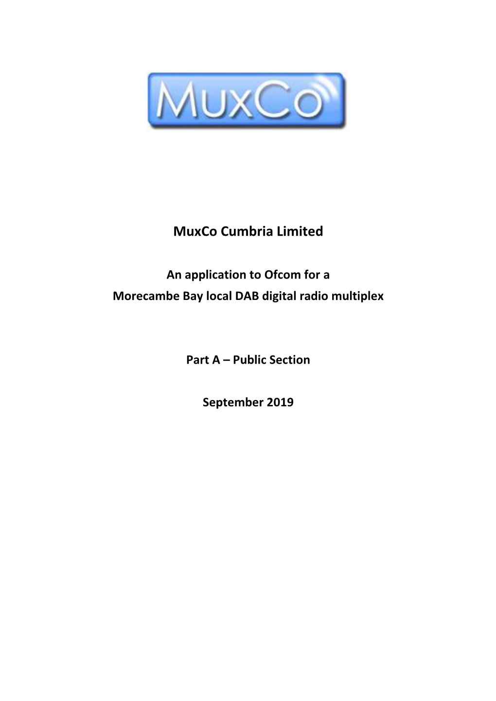 Muxco Cumbria Limited