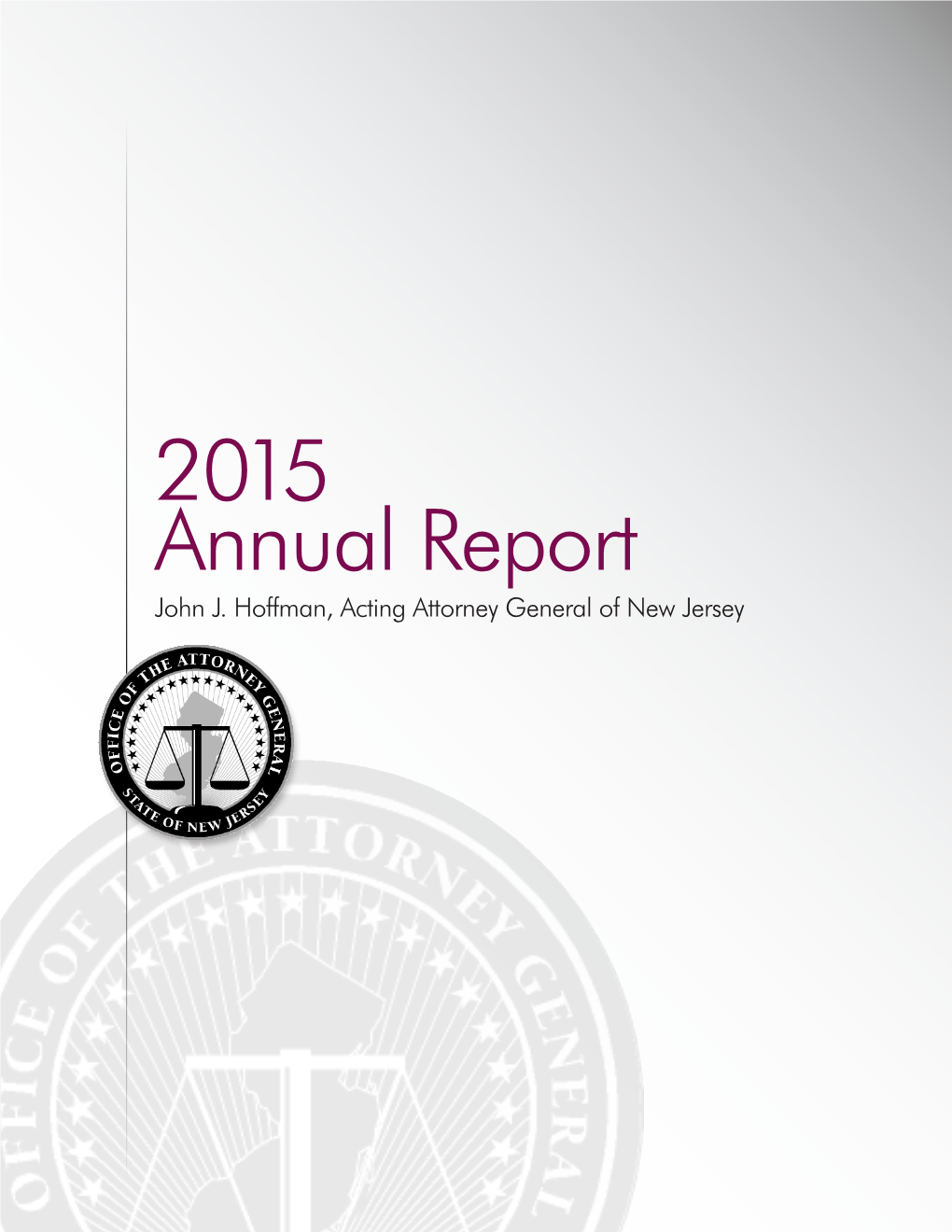 2015 Annual Report John J