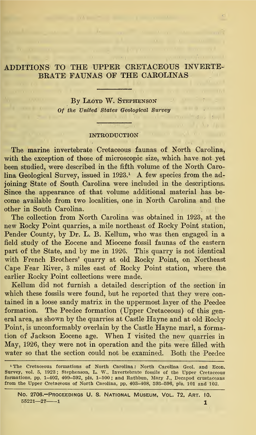 Proceedings of the United States National Museum