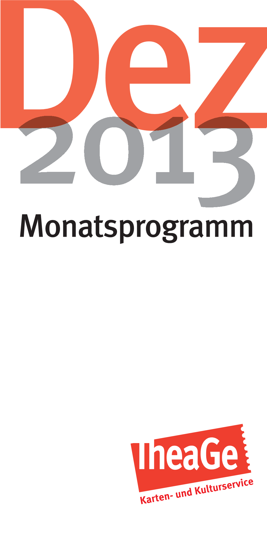 Monatsprogramm