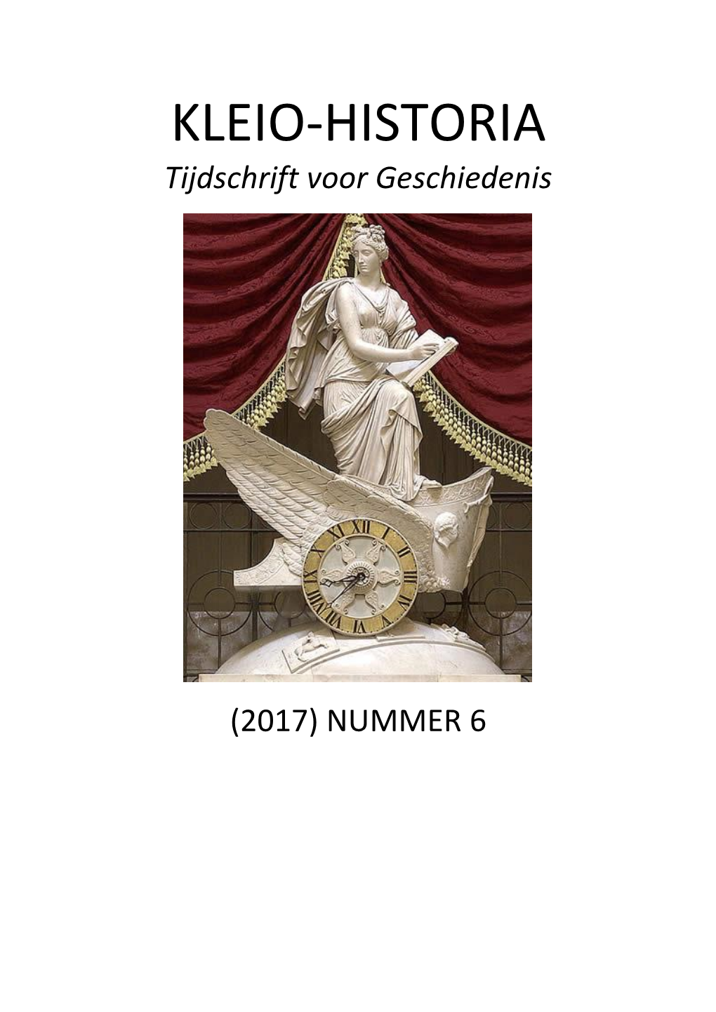 KLEIO-HISTORIA Tijdschrift Voor Geschiedenis