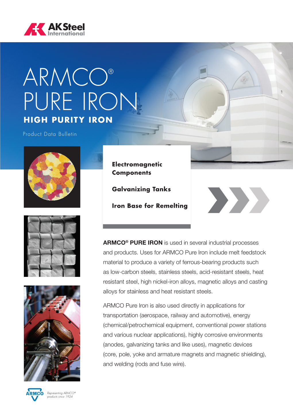 Armco® Pure Iron High Purity Iron