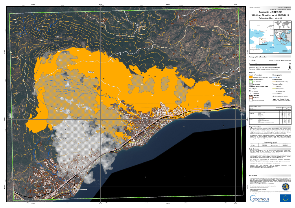 1000 Turkey # Geraneia Ionian Athens^ Sea Athens 1100 Mountain 01 Kineta ^ !( Sea of Crete 200 Mediterranean Sea