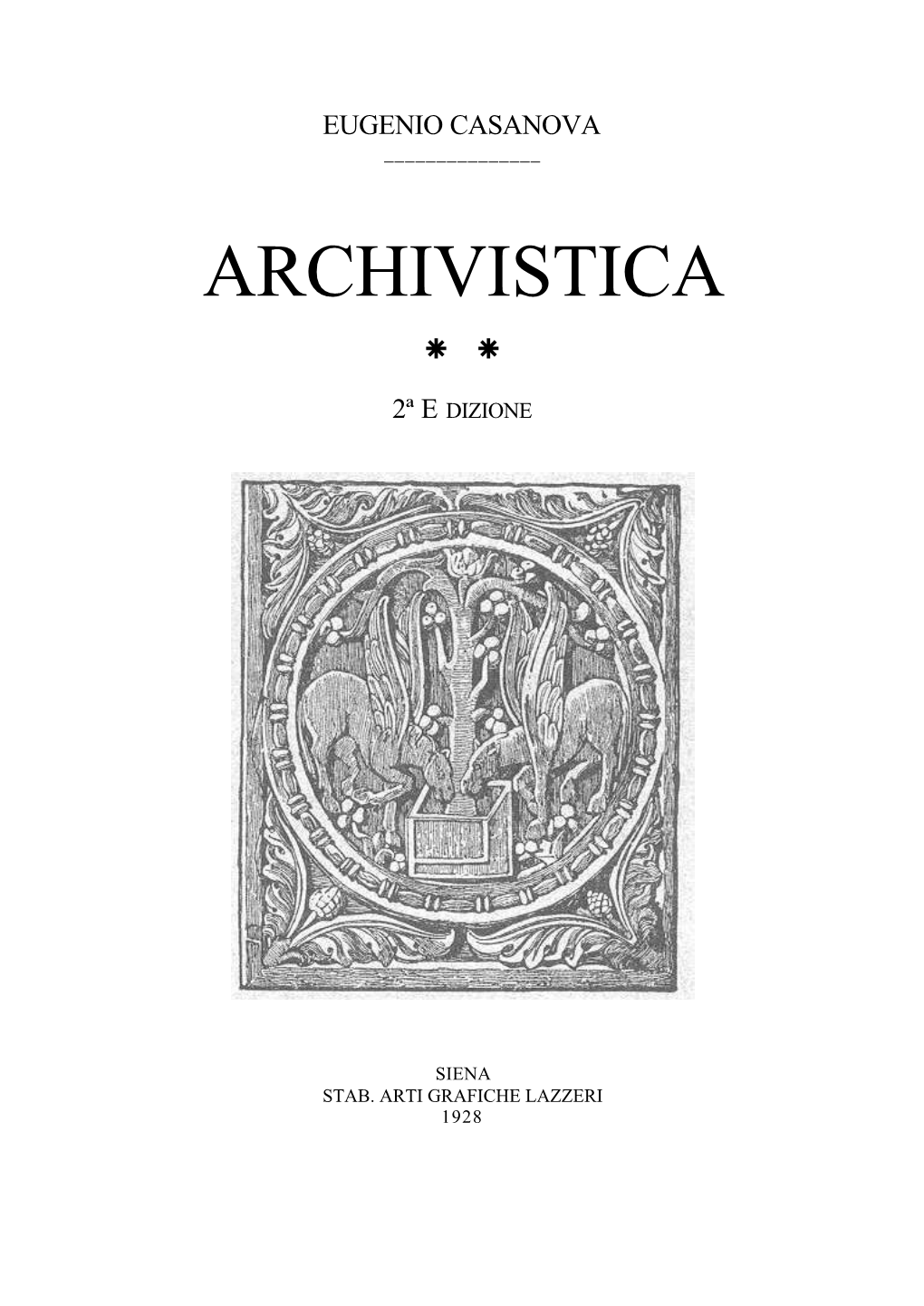 Archivistica