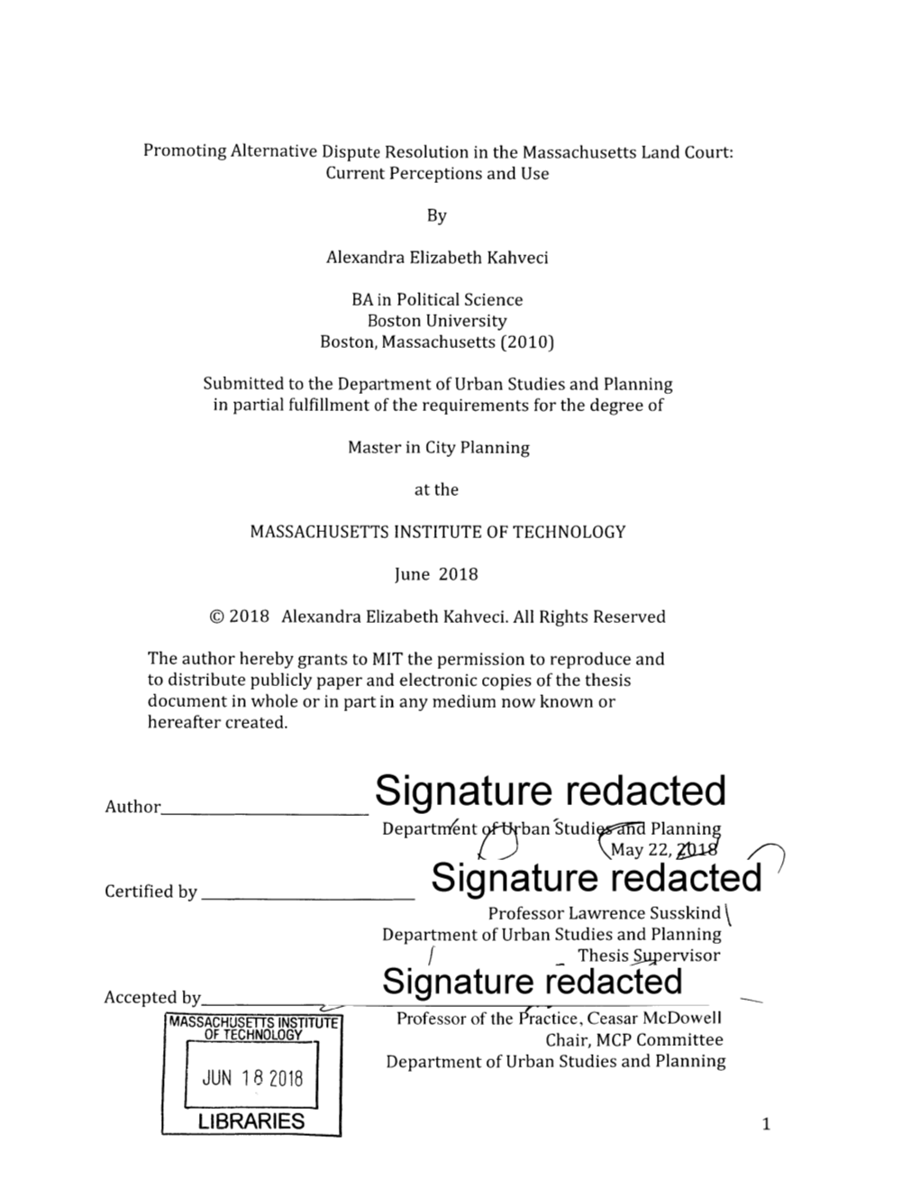 Signature Redacted Departn Ent Ban'studi 9Gna Plannin L) May 22,Tj1