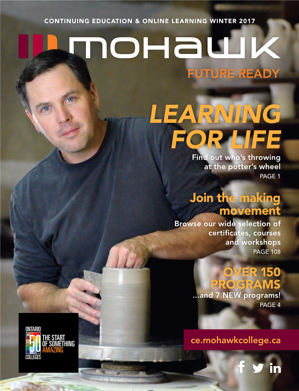 Mohawk College Continuing Education Catalogue Winter 2017