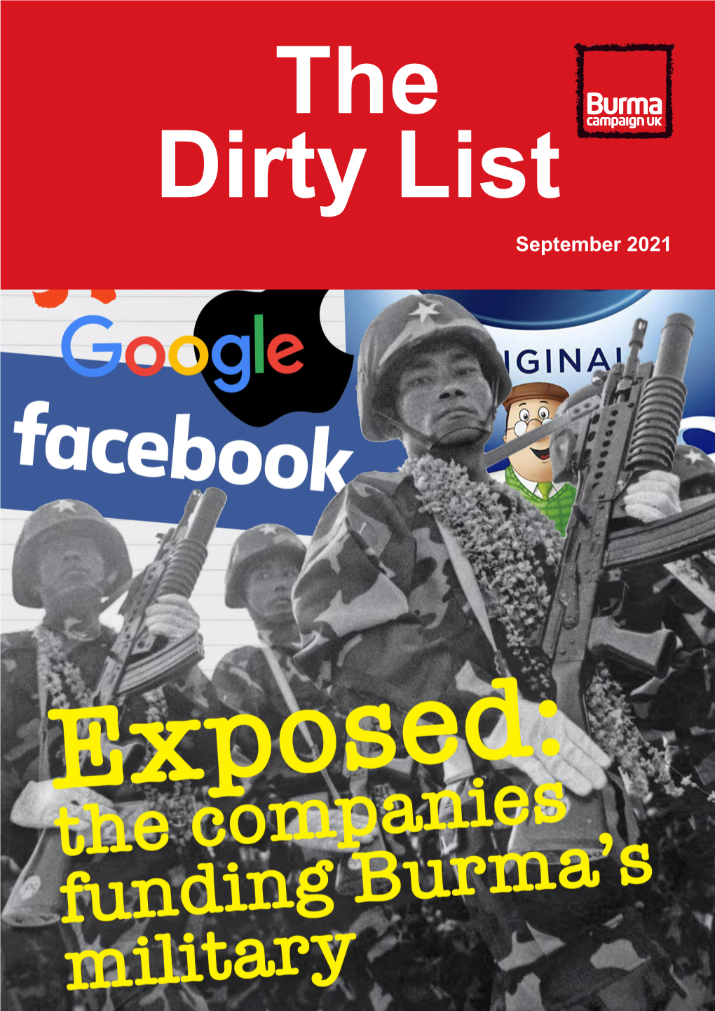 Dirty List September 2021 No