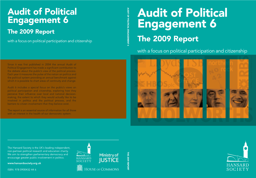 Audit of Political Engagement 6