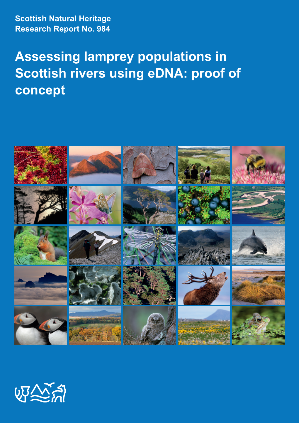 Assessing Lamprey Populations in Scottish Rivers Using Edna: Proof of Concept RESEARCH REPORT