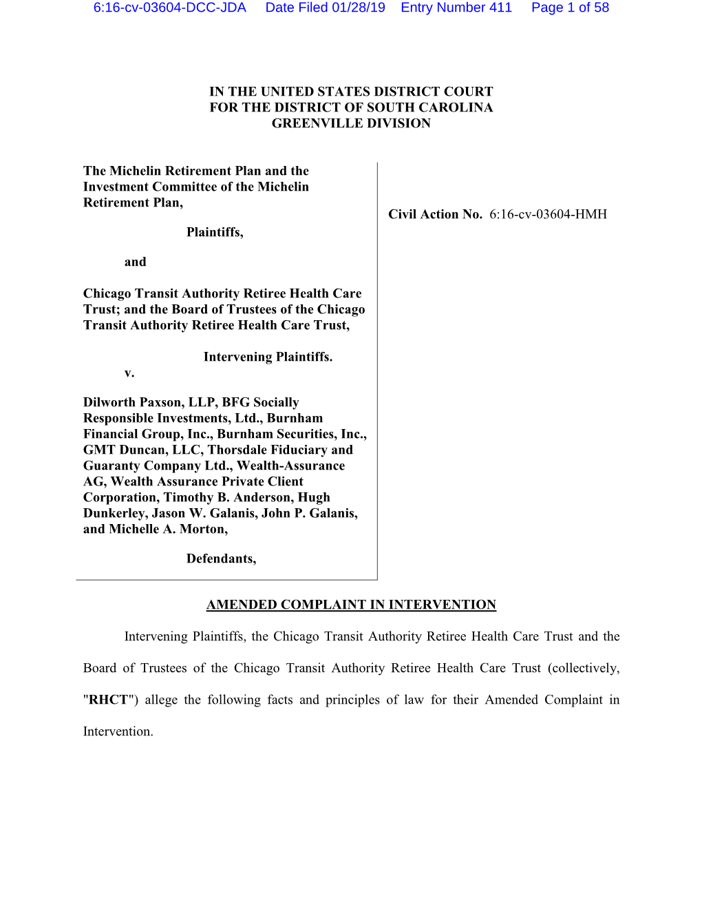 411 Amended Complaint