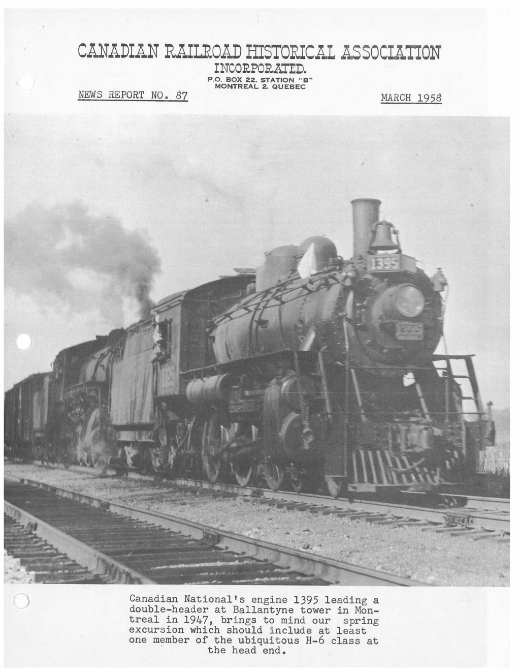 Canadian Rail No087 1958