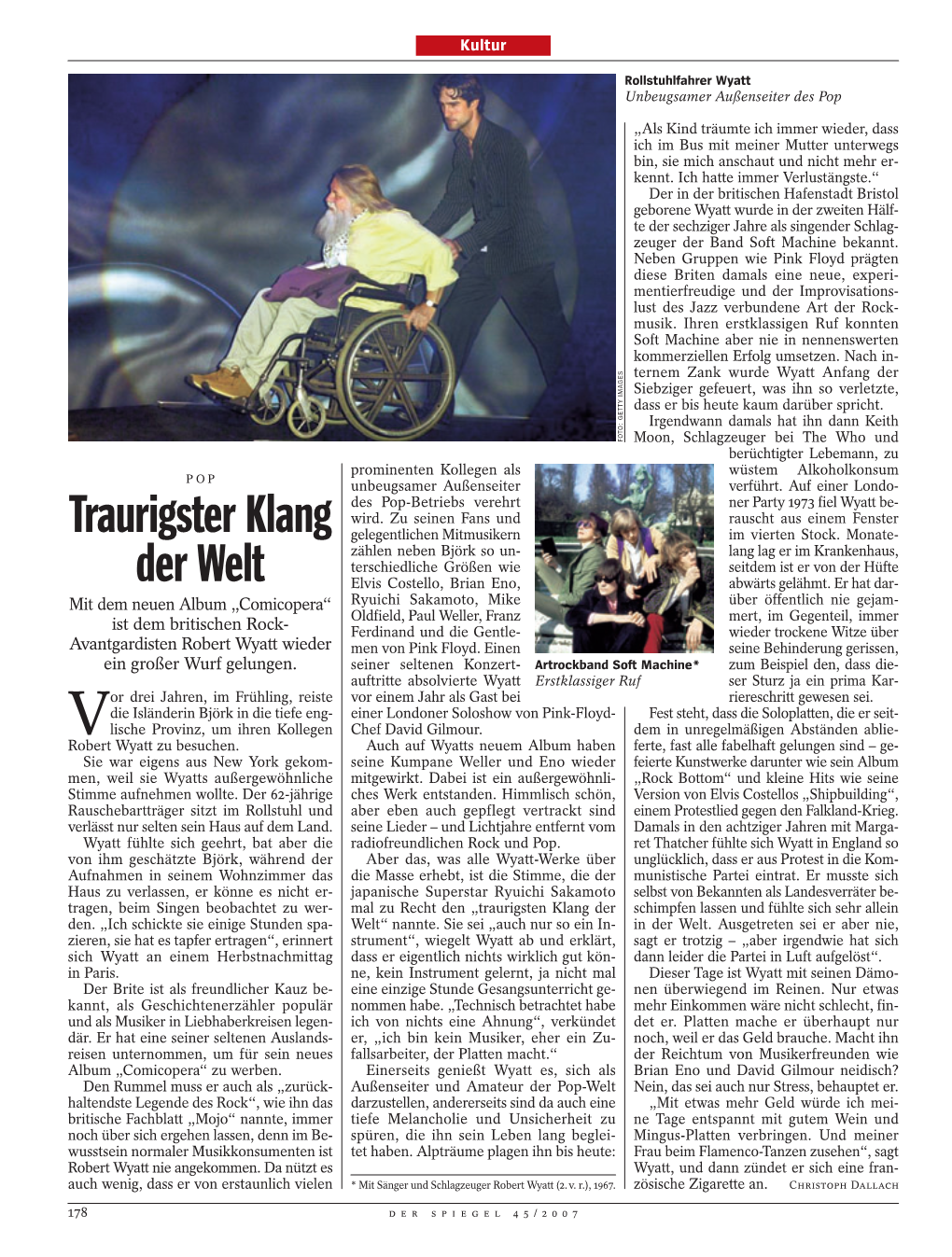 Traurigster Klang Der Welt