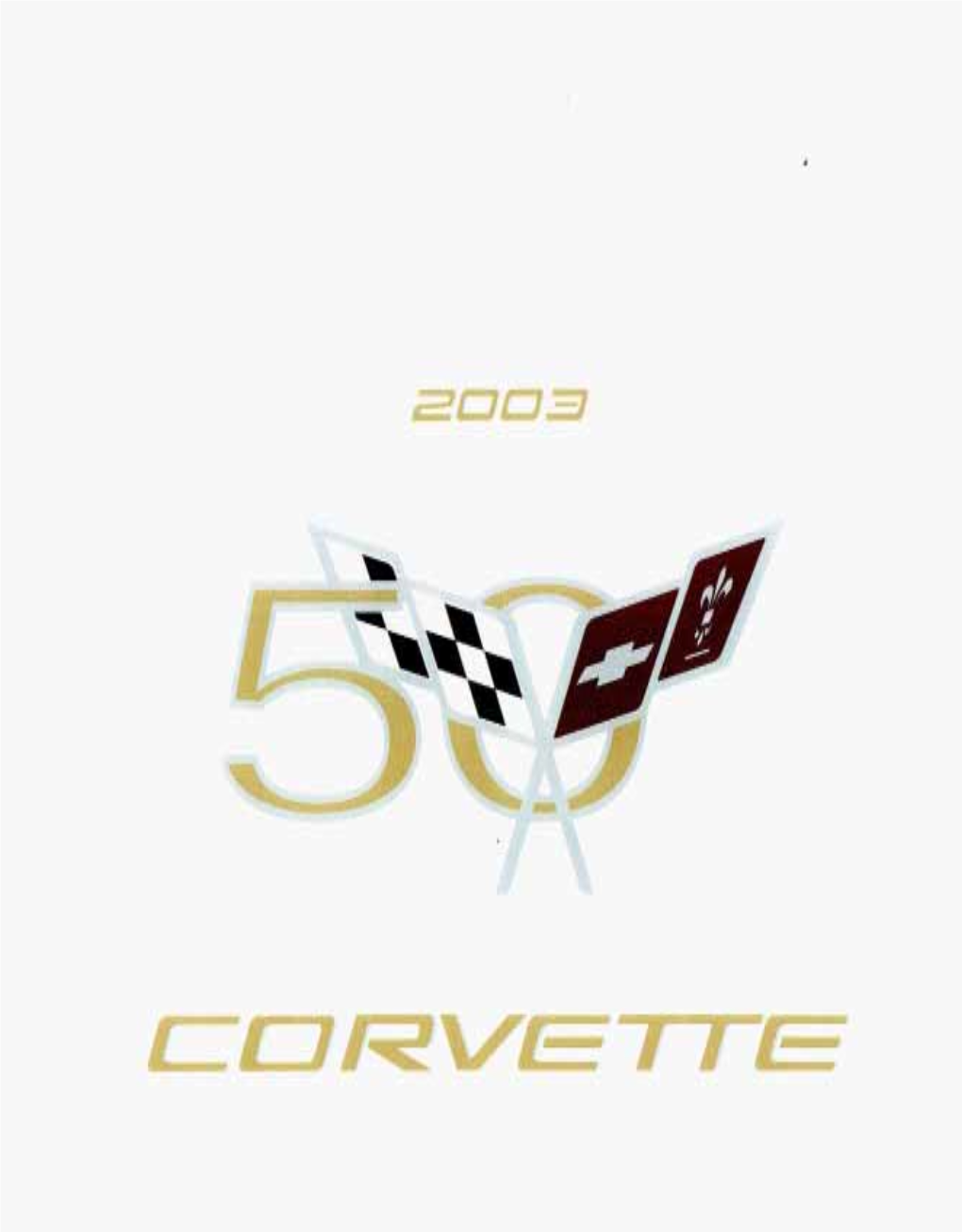 Owner's Manual,2003 Chevrolet Corvette