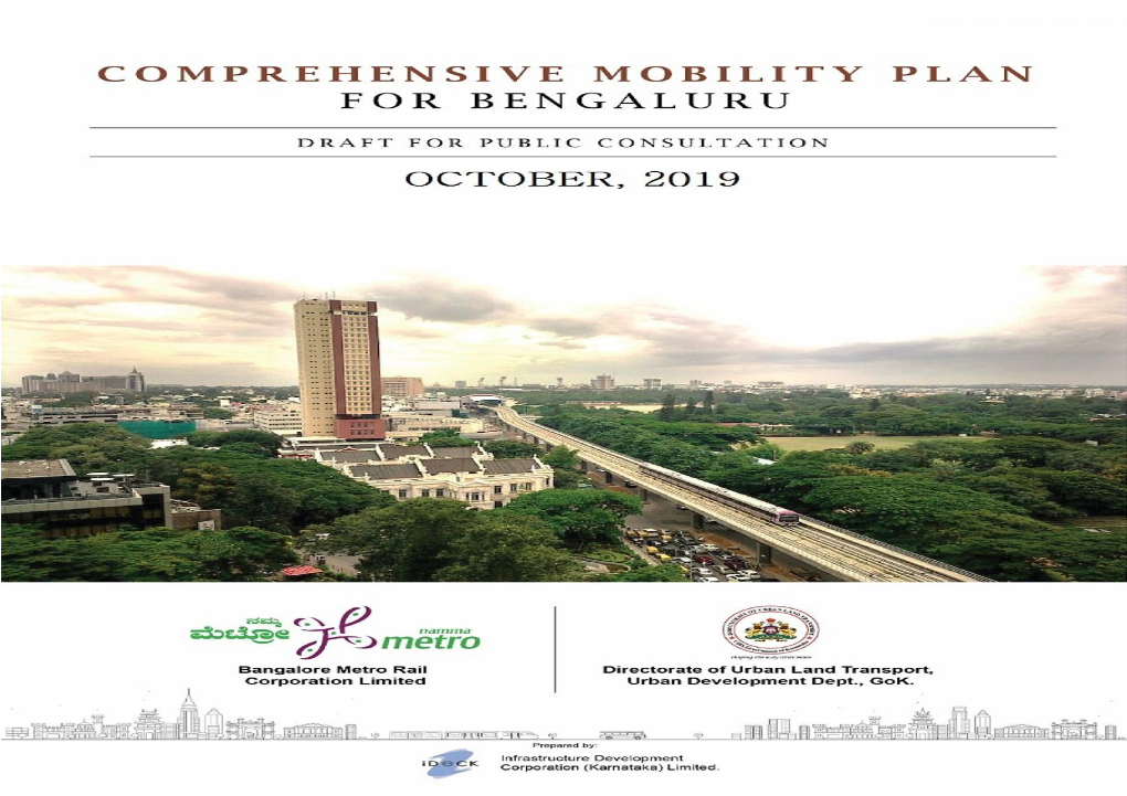 Comprehensive Mobility Plan for Bengaluru