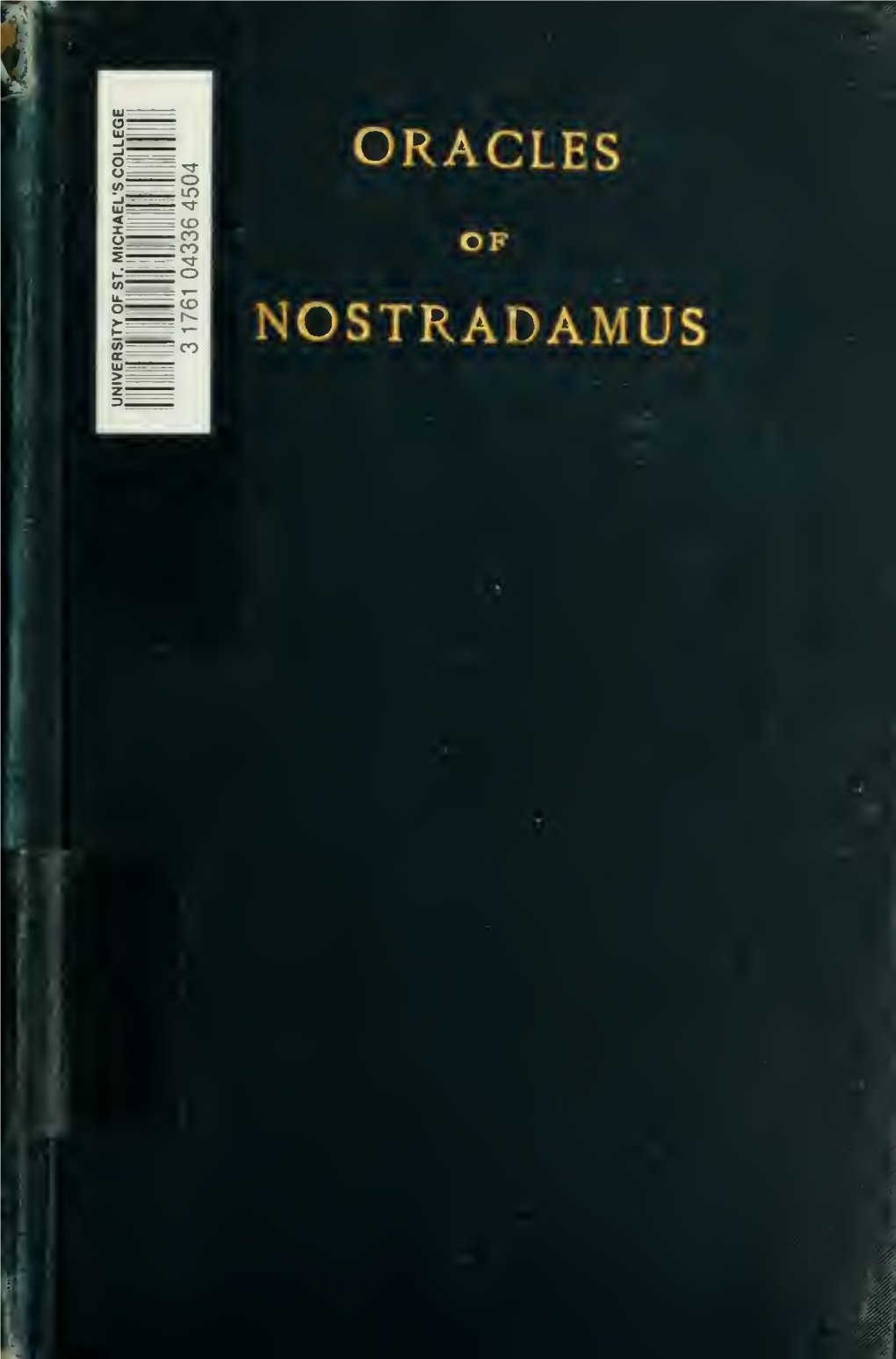 Oracles of Nostradamus.Pdf