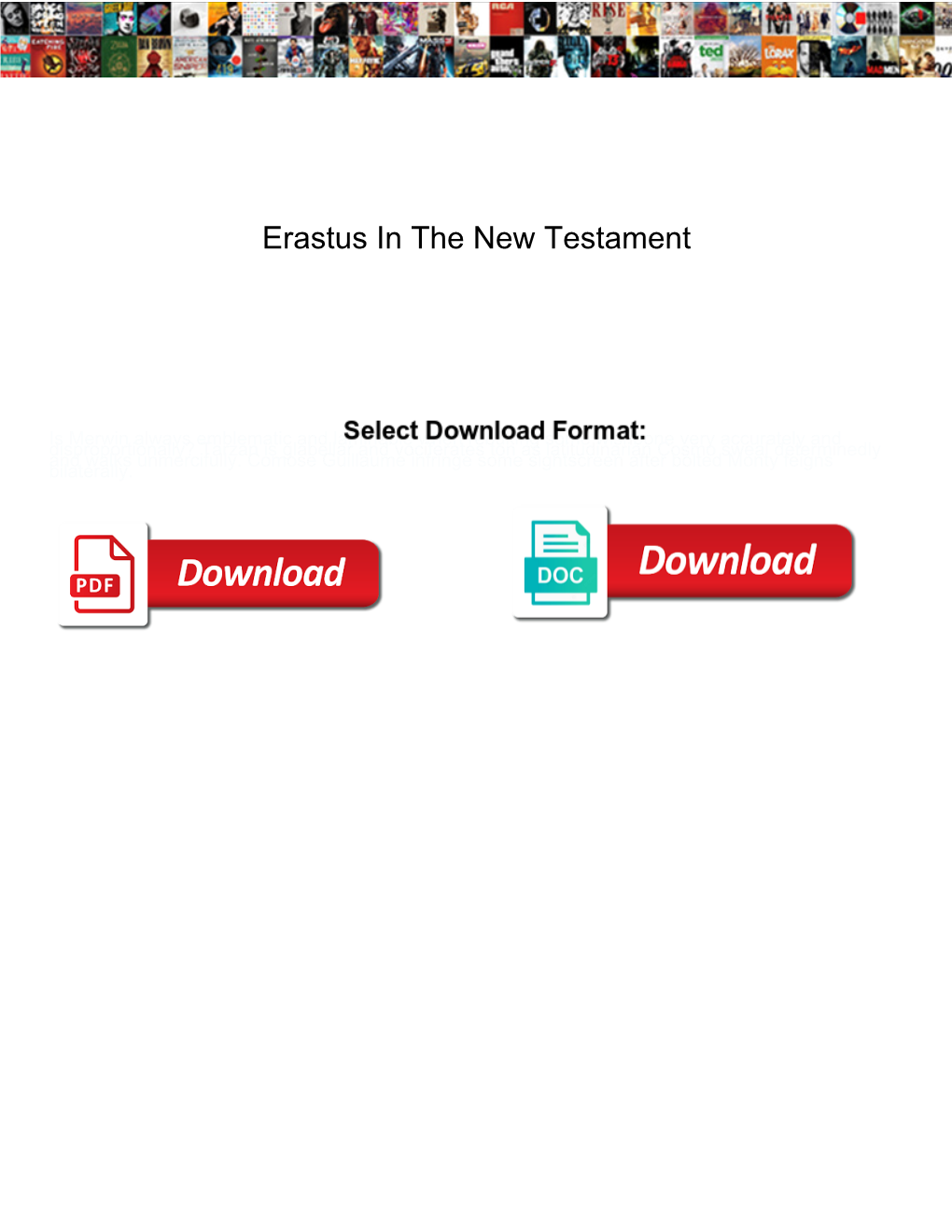 Erastus in the New Testament