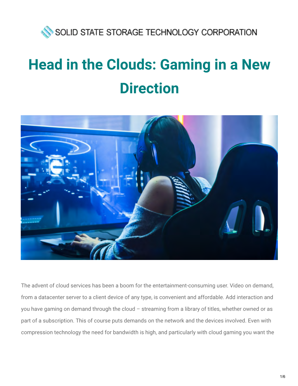 Cloud Gaming Blog