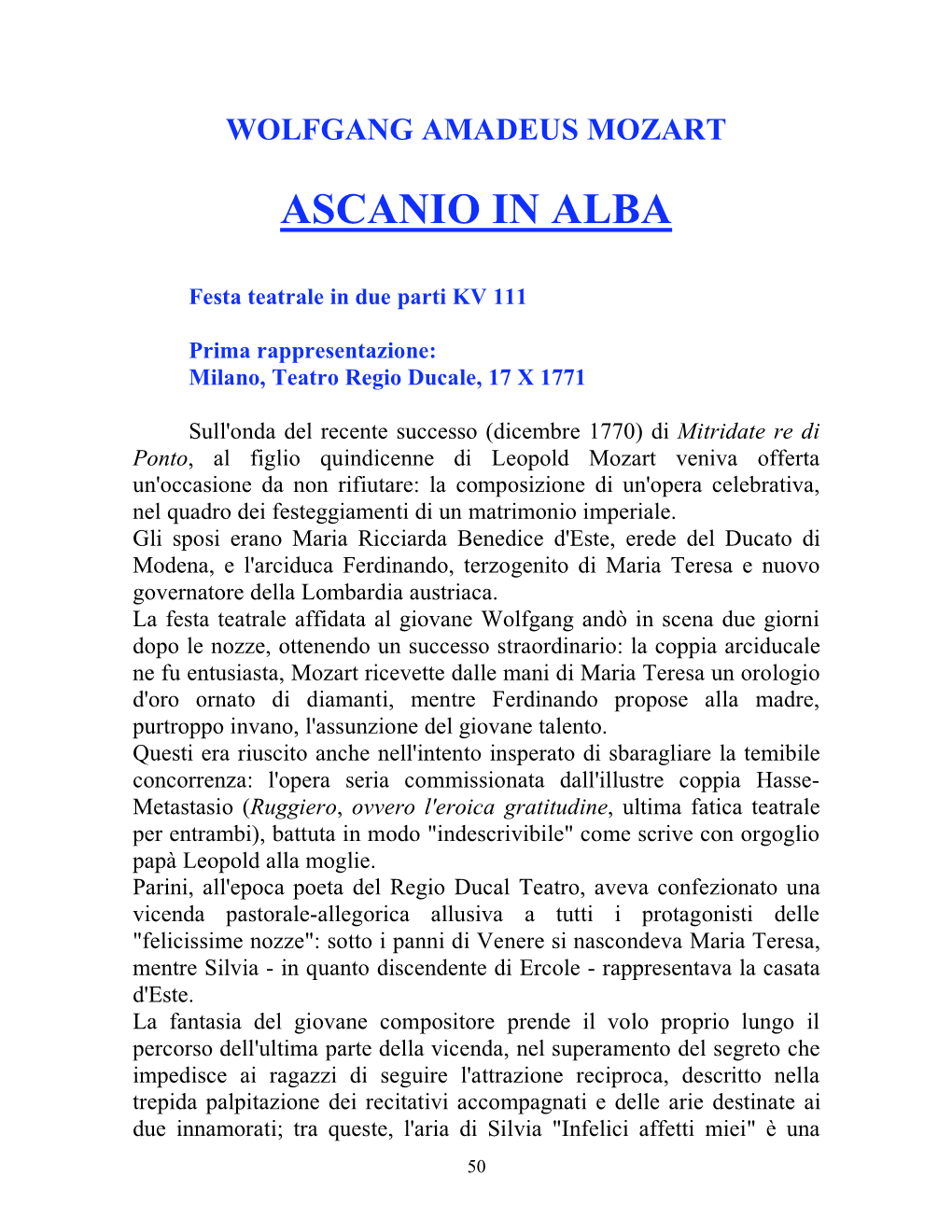 Ascanio in Alba