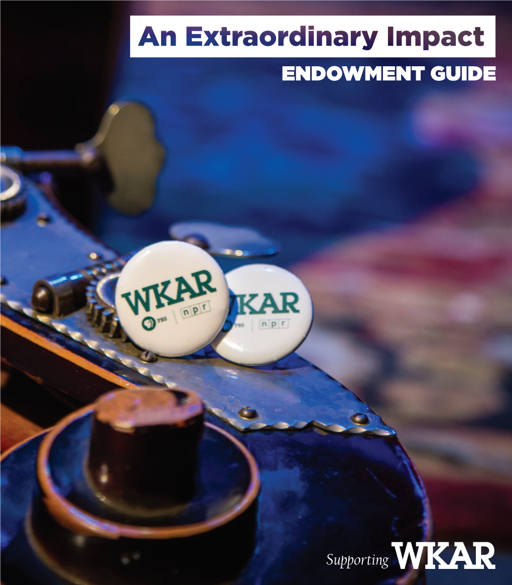 WKAR Endowment Guide 2017