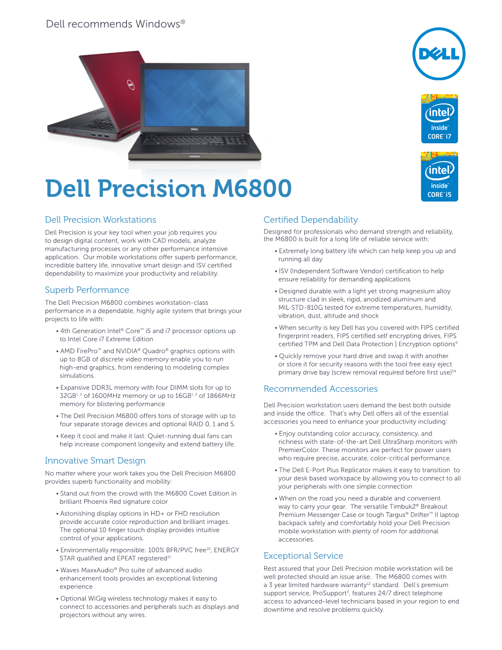 Dell Precision M6800