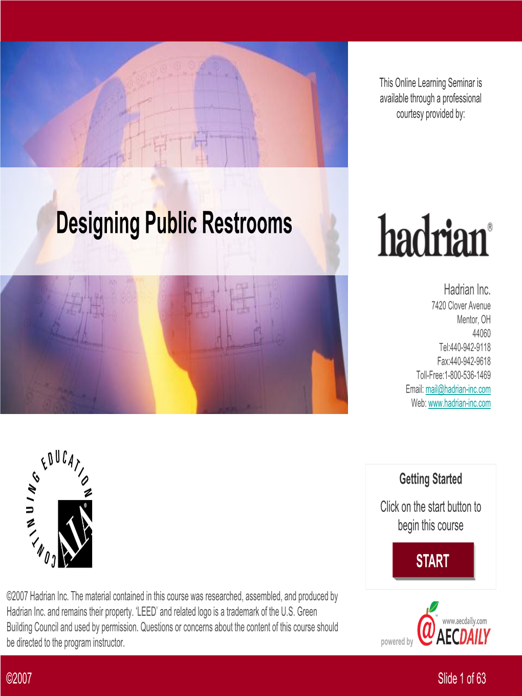 Designing Public Restrooms