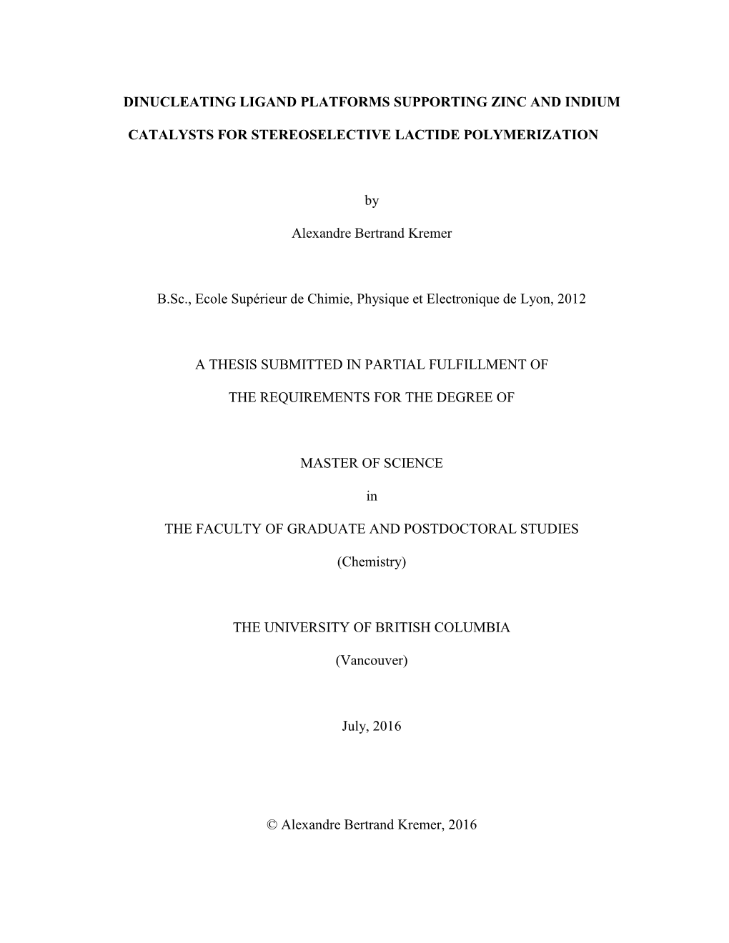 Dinucleating Ligand Platforms Supporting Zinc and Indium