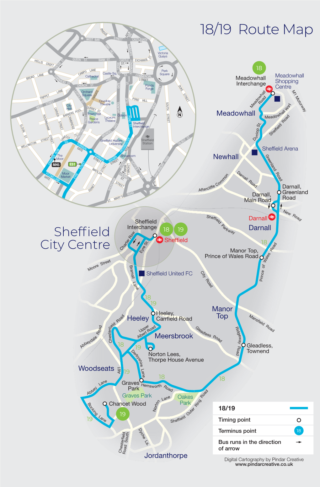 18/19 Route Map B Mondays to Fridays (Except Public Holidays) Saturdays S L WEST BA R TREET CASTLEGATE