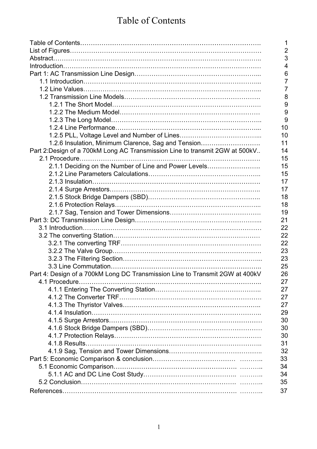 List of Figures s1