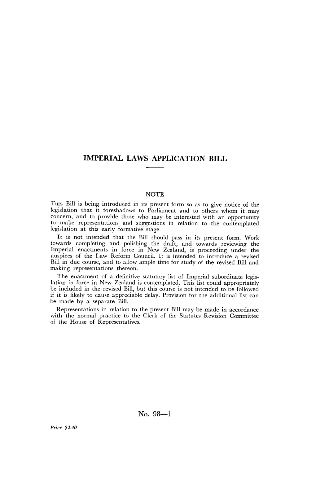 Imperial Laws Application Bill-98-1