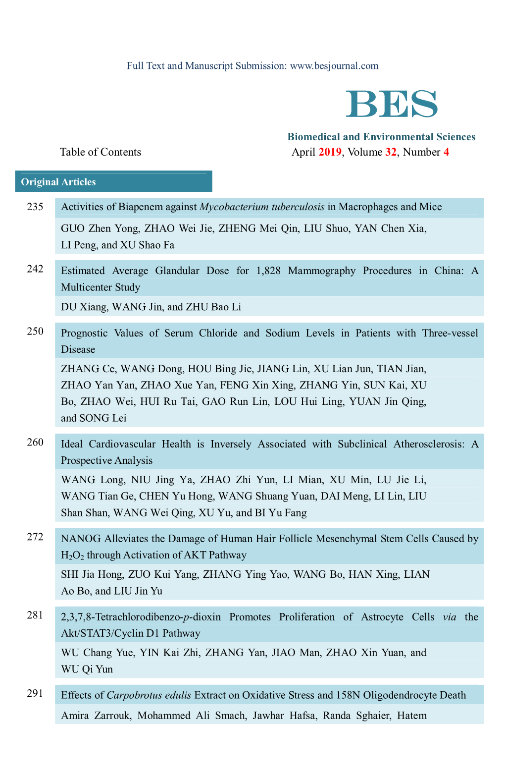 2019-04Contents