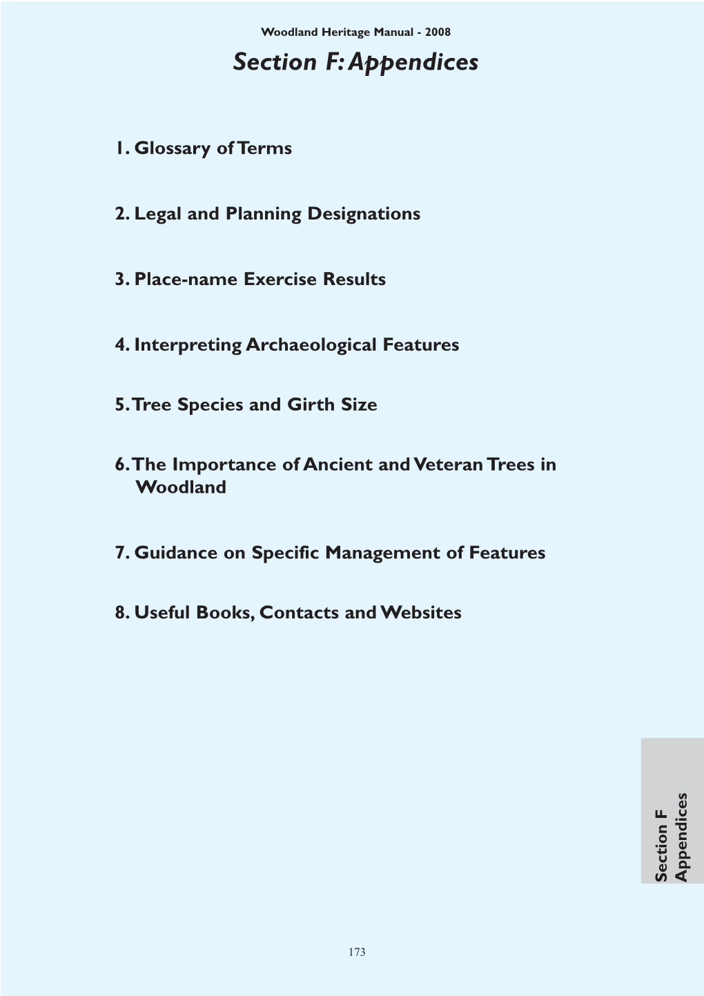 Woodland Heritage Manual Revised Version Final.Qxd