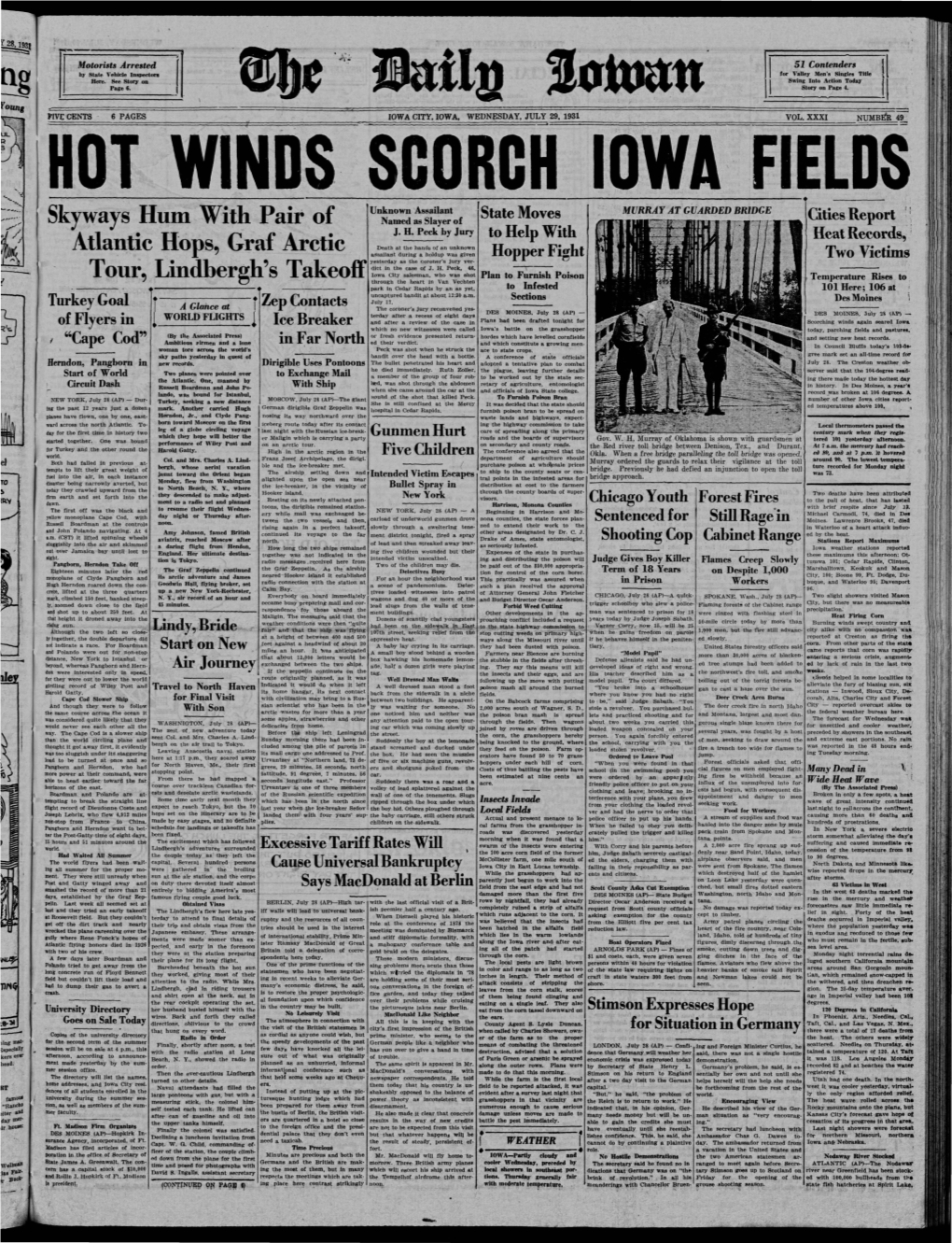 (Iowa City, Iowa), 1931-07-29
