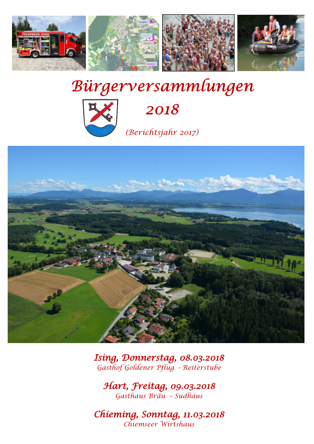 Bürgerversammlungen 2018