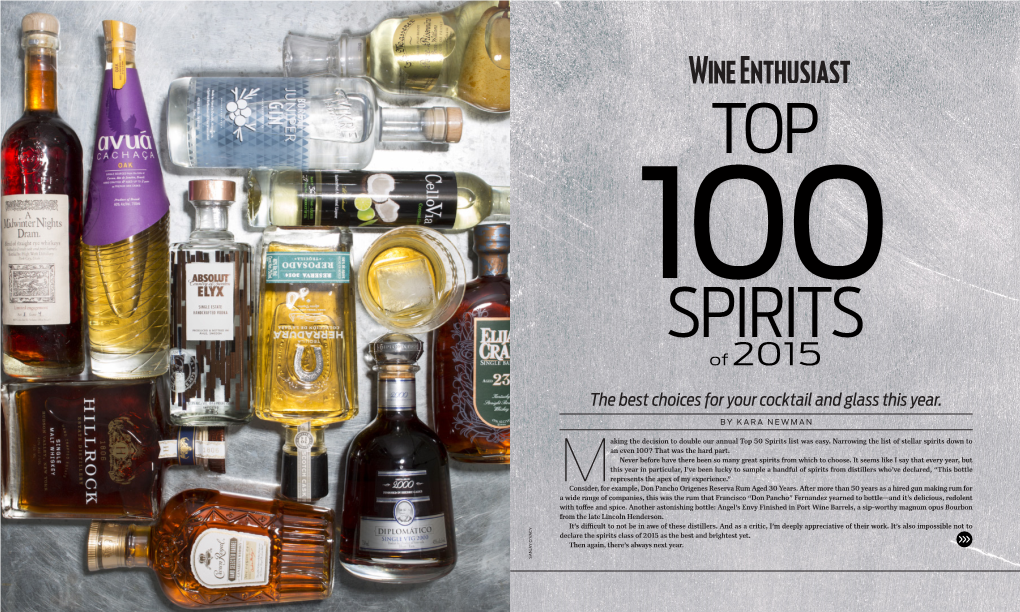 PDF: Top 100 Spirits 2015