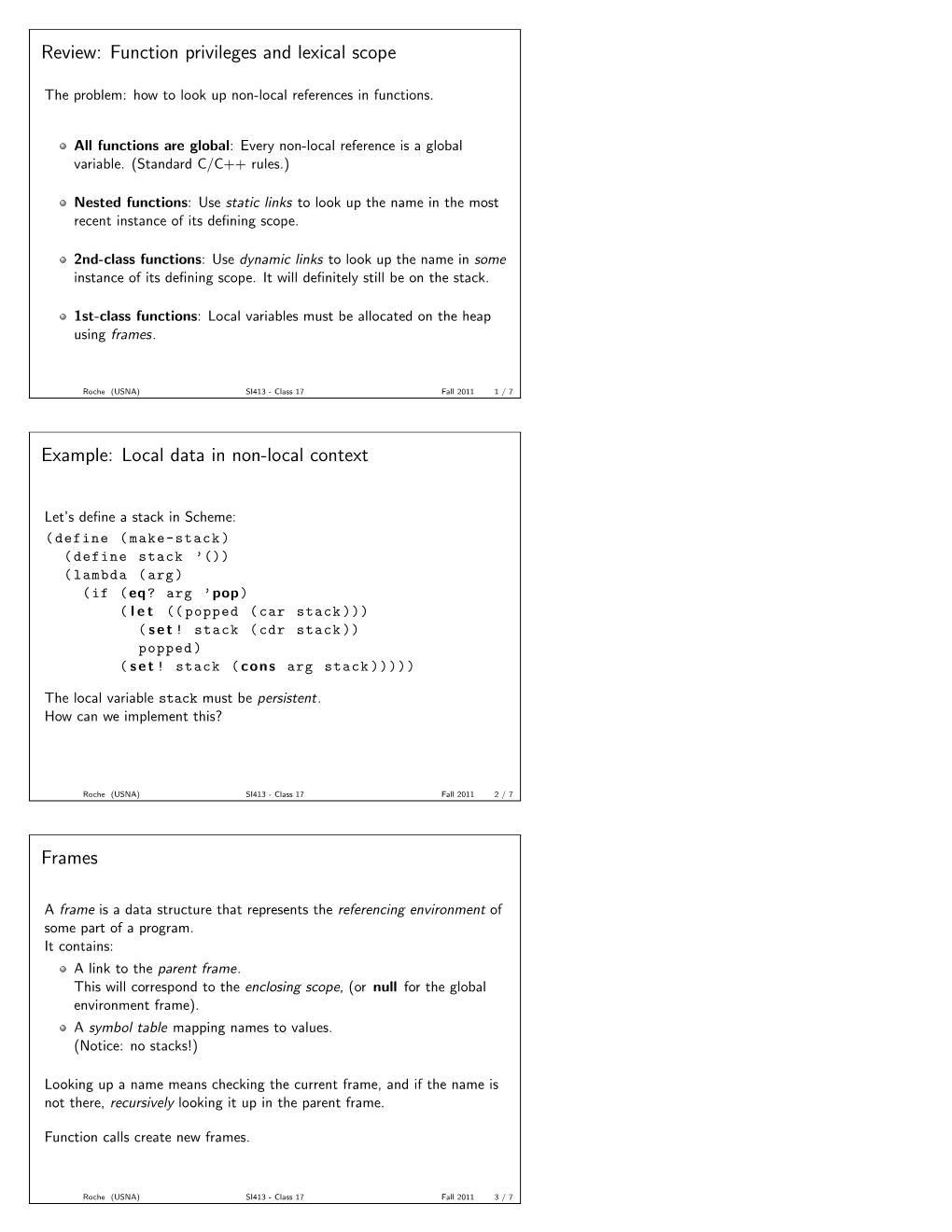 CS 240 Module 17