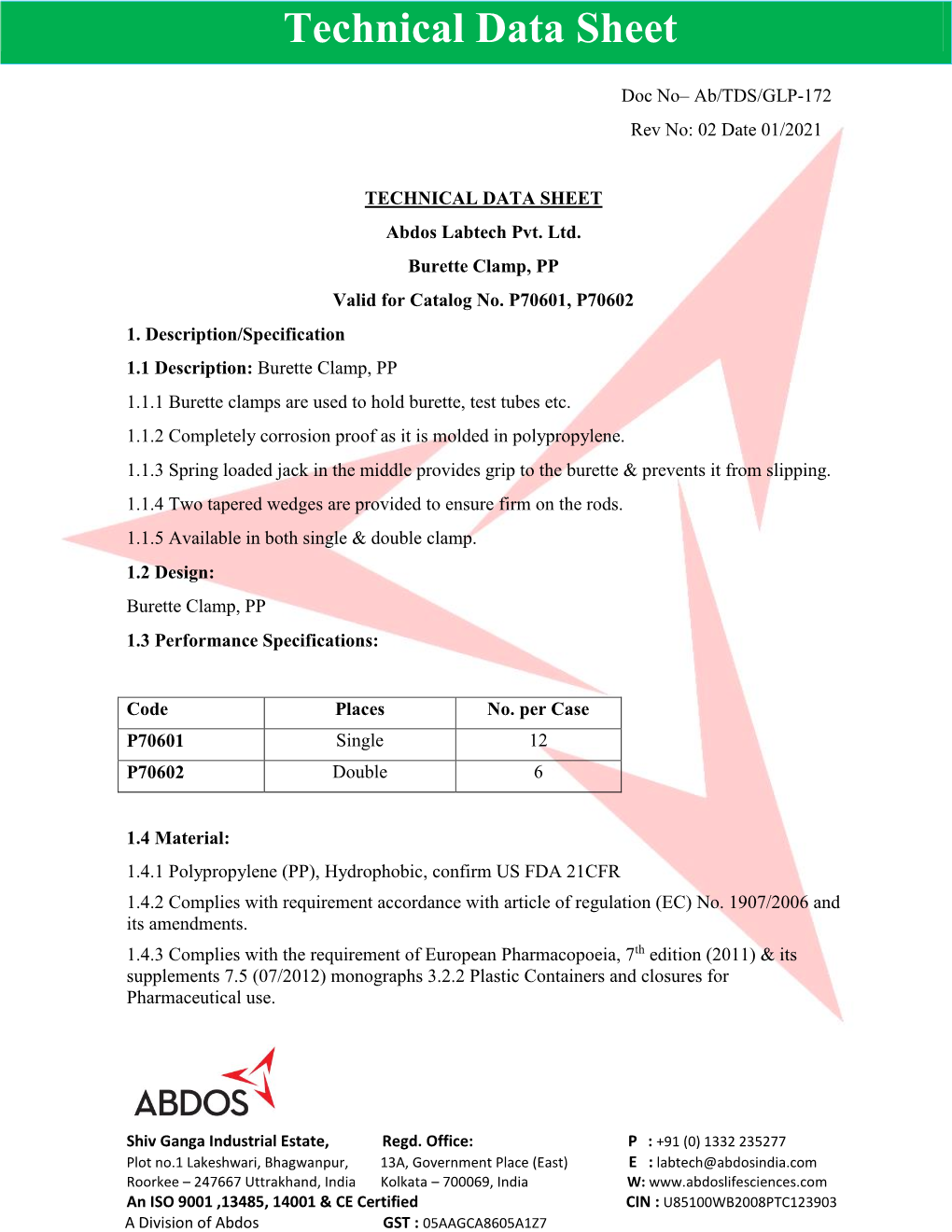 Technical Data Sheet