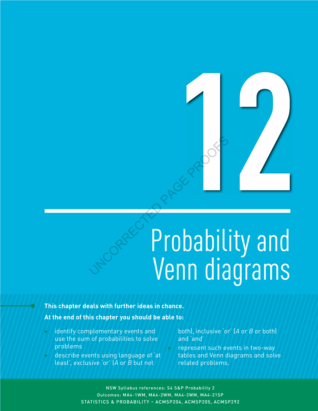 Probability and Venn Diagrams 315 2 a Normal Six-Sided Die Is Rolled