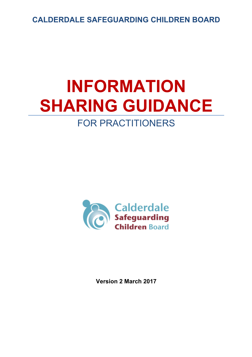 Information Sharing Guidance