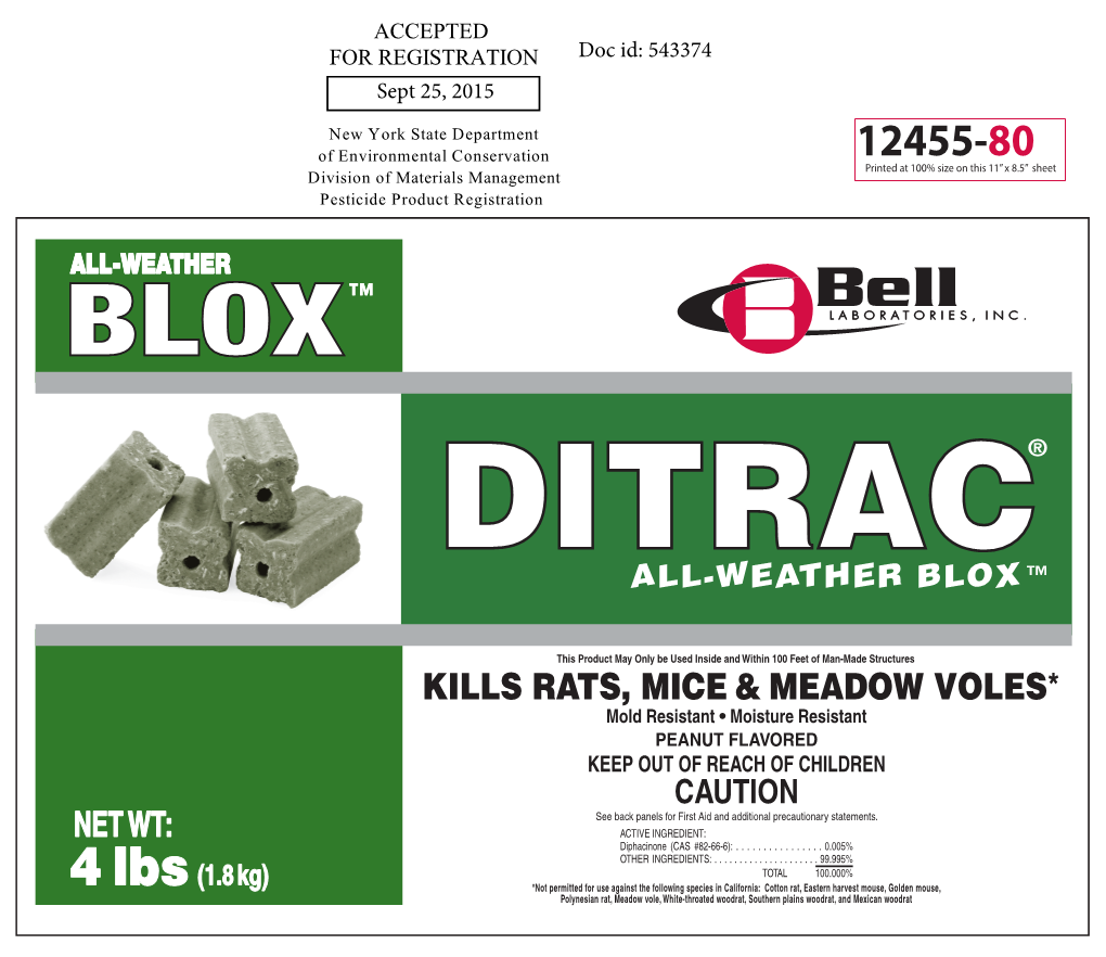 Ditrac® All-Weather Blox ™