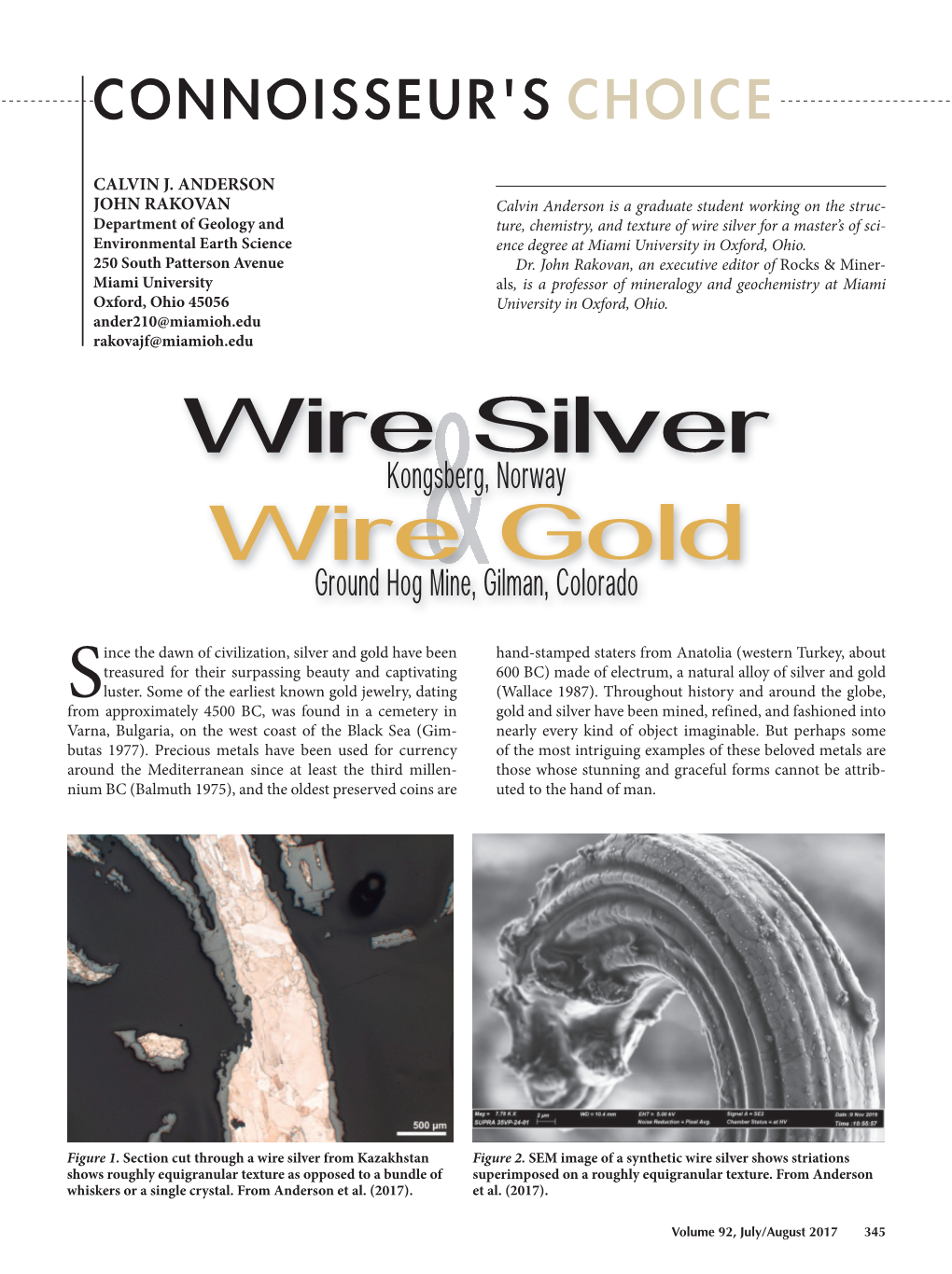 Wire Silver Wire Gold