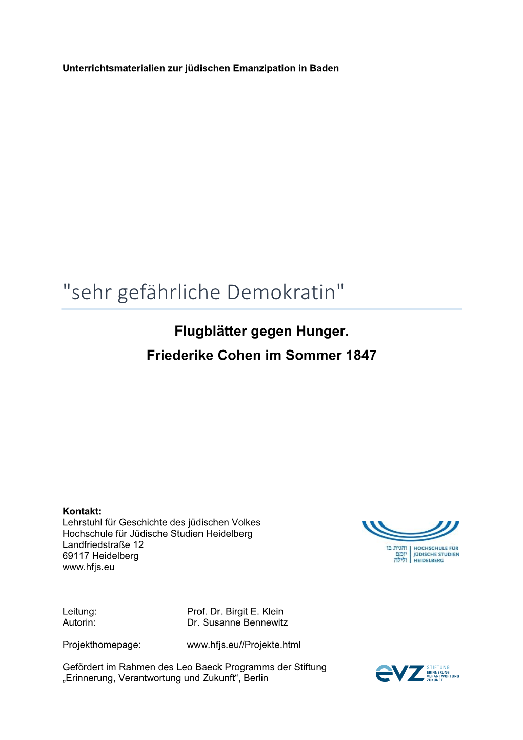 Flugblätter Gegen Hunger Unterrichtseinheit Gesamt