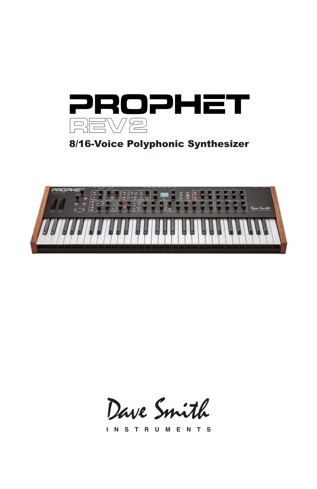 Prophet Rev2 User's Guide