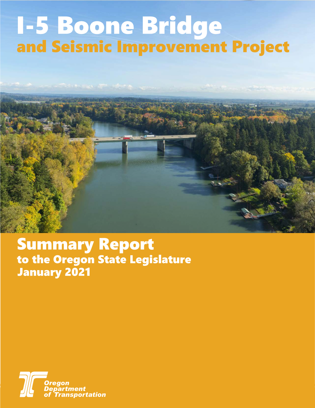 I-5 Boone Bridge and Seismic Improvement Project