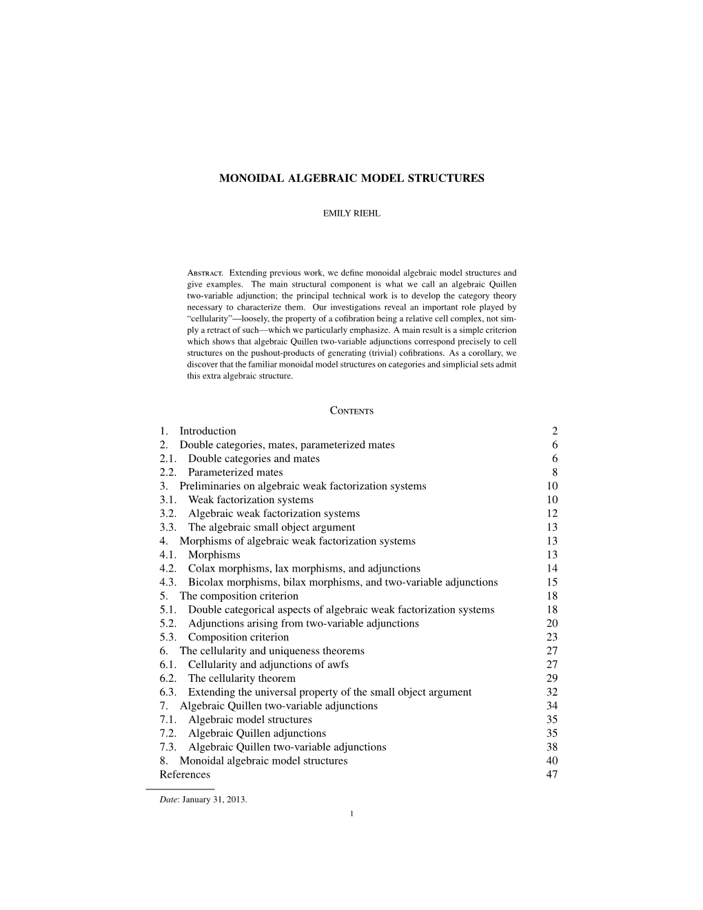 Monoidal Algebraic Model Structures